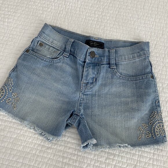 Jessica Simpson Jean Shorts - Cutoff - Size 8 - Excellent - Picture 1 of 7